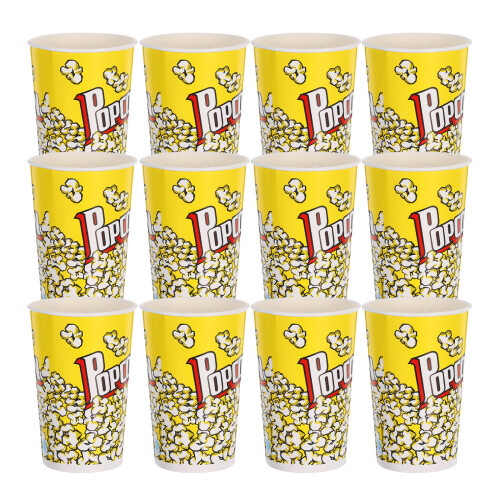 100Pièces Seaux Popcorn Résistant Huile Pour