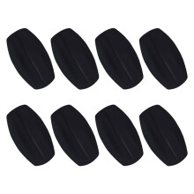 32Pcs Black Silicone Shoulder Strap Pads Anti-Slip Soft Bra Cushions