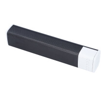 Barra de sonido inalámbrica RGB 1500mAh, blanca, 4Ω 5W x2