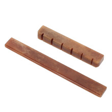 3Sets Acoustic Guitar Bone Saddle and Nut for Stable Sound Multi Color