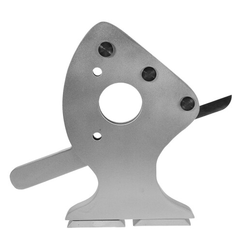 1Ensemble Accessoire Illusion Guillotine Argentée En Bois Pour Scène