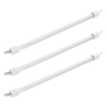 12Pcs Electric Heating Quartz Tubes Replacement Parts White Infrared