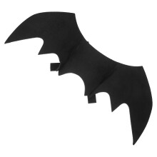2Pcs Comfortable Black Felt Dog Cat Halloween Costume Bat Wings