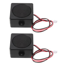 8Pcs Full-Range Mini Speakers 5W 4Ohm Black Lightweight Audio Module