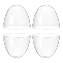 12Pièces Couvercles Transparent Réutilisables Bébé