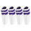 16Pièces Doigts Pour Chats Violet Nylon Hygiène 1
