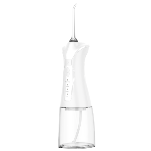4Sets Compact Cordless Flosser White ABS Multi Pressure Oral Care Tool