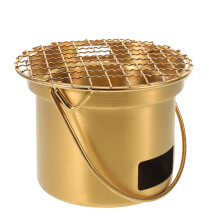 2Pièces Barbecue Mini Portable Acier Pour Camping