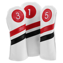 9St PU Golfclubbeschermers, Lichtgewicht Covers Voor Putters En Ijzers
