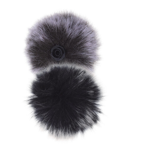 8Pièces Bonnettes Micro Peluche Antivent Colorées Pour Interventions 1