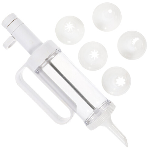 2Sets Decoratieve Koekjespers Wit Voor Thuisbakkerij