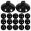 40Pcs Anti-Vibration Suction Cup Cable Organizers for Smooth Surfaces 1