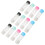 24Pcs Plastic Contact Cases Lightweight Double Compartment Lens Box 1
