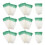 30Pcs Green U Shape Gas Lantern Mantles Durable Camping Light Covers 1