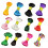 24 Cordelette Nylon Assortie Pour Kumihimo DIY 1