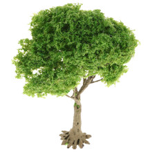 3Pièces Arbres Miniatures Vert En Plastique De Fer Pour Paysage