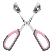 2Pcs Stainless Steel Meatball Maker Clip with Nonslip Handle for Food