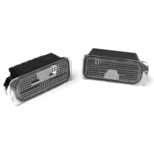 2 Stück Kennzeichenbeleuchtung Hinten Kennzeichenleuchte für Focus 6M2A-13550AA, 6M2A13550AC