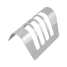 Toast Rack Bread Holder 4 Slice Slots Bread Loaf Stand Stainless Steel Tool Cooling Grid Bread Rack