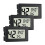 Multifunctionele Digitale Binnenthermometer-Hygrometer - 3-Pack, Vochtigheidsmeter met Ingebouwde Sonde 1