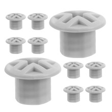40Pièces Capuchons De Vis En Gris Pour Enfants Sûrs