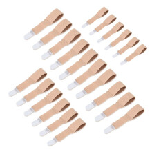20 Stks Teen Vinger Stijltang Hamer Tape Hallux Valgus Corrector Bandage Teen Separator Spalk Wraps Voetverzorging Benodigdheden