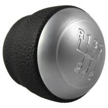 6 Speed Car Mt Leather Gear Shift Knob Lever Shifter Handle Stick for for Santa Fe for K5