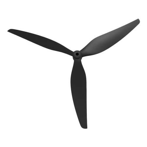 Hélice de Nylon de 3 Pás, 10x4,8x3 CCW, de 10 Polegadas para Drones Multirotores de Aeromodelismo.