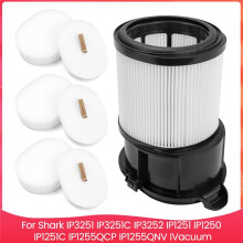 Replacement Part Set for  IP3251 IP3251C IP3252 IP1251 IP1250 IP1251C IP1255QCP IP1255QNV Vacuum Cleaner Filter