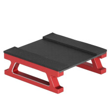 Display-Arbeitsständer, Montagestation für   1/28  RC Auto, Modellauto-Reparaturständer, Rot