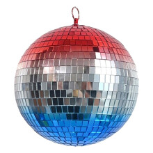 Miroir de 8 Pouces Éblouissant Coloré Suspendu Boule Disco, Décorations de Fête, Décorations de Mariage, Décorations de Bande à la Maison