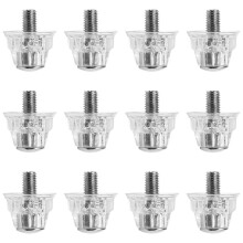 12pcs Football Boots Studs Shoes Stud Replace Component Sport Accessory Football Shoe Spikes with Wrench 13mm