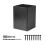 Post Base Protectors Guard for Wooden Mailbox Bracket, Protect Pavilion Deck Railing From Lawnmower 1