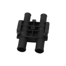 For  Prado 2010-20 2700/4000 Heater Water Tank Four-Way Interface Evaporator Water Pipe Connector Front