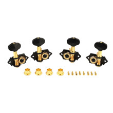 2R2L Vintage Open Gear Ukulele 4 String Guitar Tuning Pegs Keys Tuners Machine  Guitar Accessory