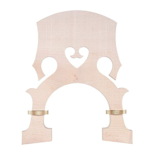 Standard Maple Bridge Replacement Part for Double Bass Adjustable Upright Bass Bridge,3/4 Size