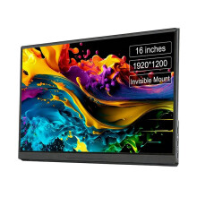 16inch Portable Monitor Touchscreen 1900x1200P IPS Second Game Screen Extended Display for PC Laptop Computer