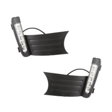For Fit Jazz Sport 2011 2012 2013 Car DRL Driving LED Daytime Running Light Fog Lamp Accessories White Light