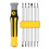 12-in-1 Screwdriver Multibit Screwdriver with Magnetic Bit Holder Includes Flat , Phillips, Hex,Square, and Y Driver 2