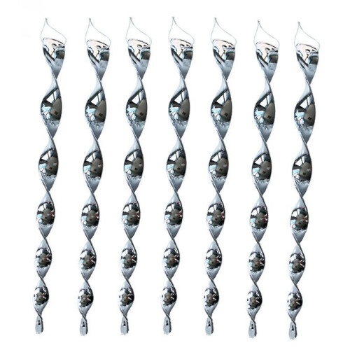 Silver 30cm Bird Repellent Reflex Startle Stick - Decorative Rotating Control - Keep Birds Away 1