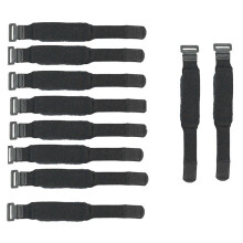 10 Stück E-Gitarren-Bass-Stoppband, Musikinstrumenten-Zubehör, Saitenschutz, Timbering-Band, Gedämpftes Band, 205 mm
