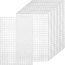 24 Stuks 7 Stuks Plastic Gaasdoeken, Plastic Canvasdoeken, Gaasdoeken, Oogjes voor Borduurwerk, Garenknutselen