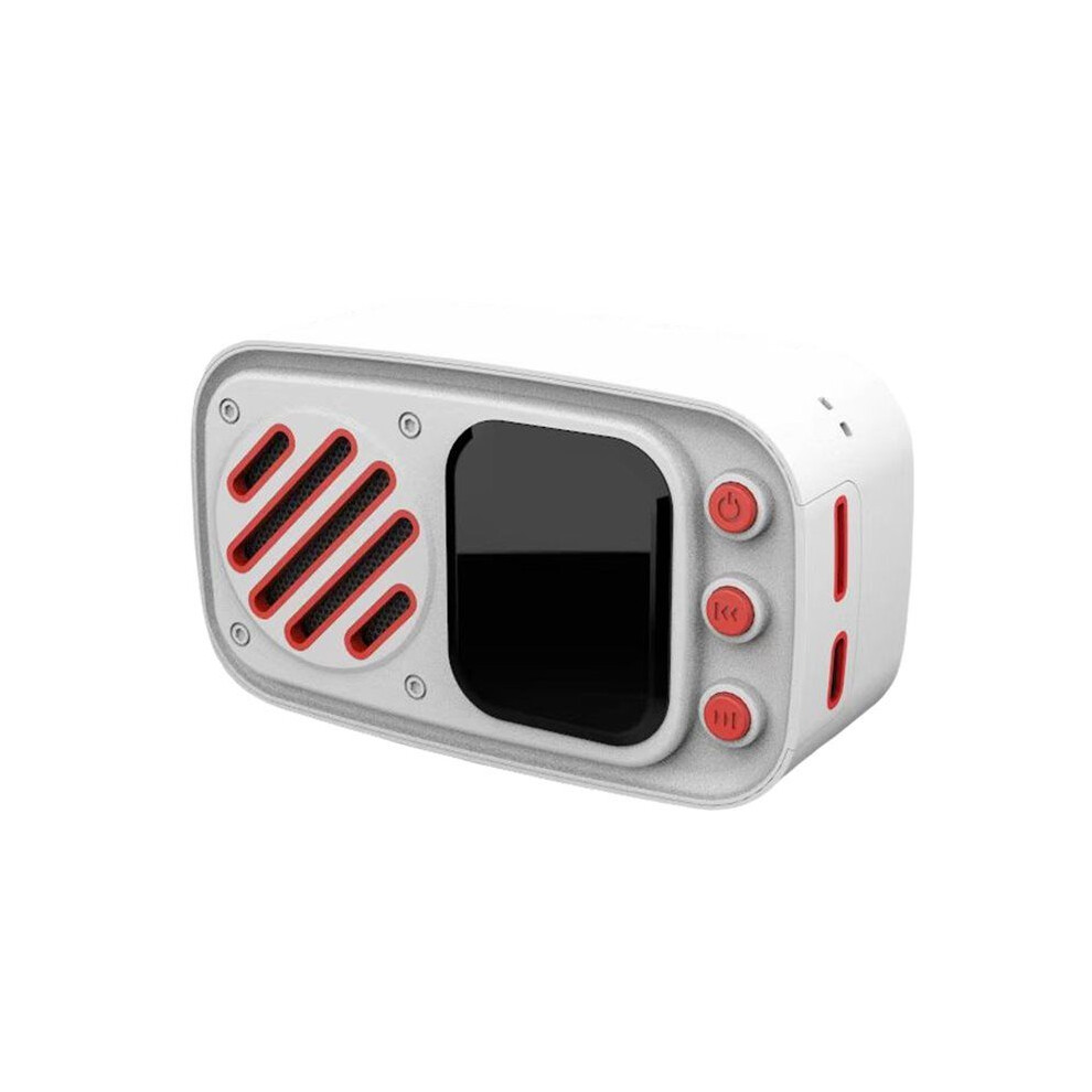 Ai Chat Robot Retro Speaker Chatbot 2.0-Inch Display Esp32-S3 Ai Voice Chat Robot Doubao Xiaozhi Ai Speaker White 6031515069477