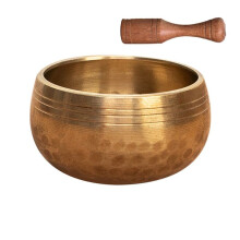 4cm Tibetan Singing Bowl Set Handmade Metal Sound Bowl Handcrafted in Nepal for Meditation and Yoga