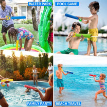 Pool Toys for Kids, Adults, Bulk Summer Outdoor Swimming Pool, Backyard, Beach Water Game Fighting (4 Pack)