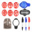 ,Color  Markers Pens, Triple Track Plastic   Marking Alignment Tool Kit,Red 2