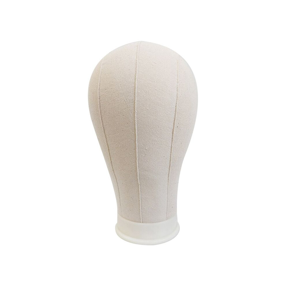 Unisex 22 Inches Mannequin Canvas For Hair Extension Lace Wigs Making And Display Styling Mannequin Manikin