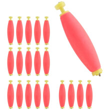 20 Piezas Corcho de Pesca Corcho de Espuma de Pesca con Peso una PresióN en el Flotador Corcho de Pesca Aparejos de Pesca Accesorios Suministros de