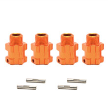 Adattatore per Bub Ruota Esagonale da 4 Pezzi 17Mm 8625 per ZD Racing -07 DBX07 1/7 Accessori per Parti di Aggiornamento per Auto RC