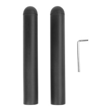 2 Piezas de Manguito Adaptador de Barra con Llave, Accesorios de Gimnasio, Adaptador de Barra de 50 X 50 mm, 50 X 300 mm, Tipo Bola Dividida